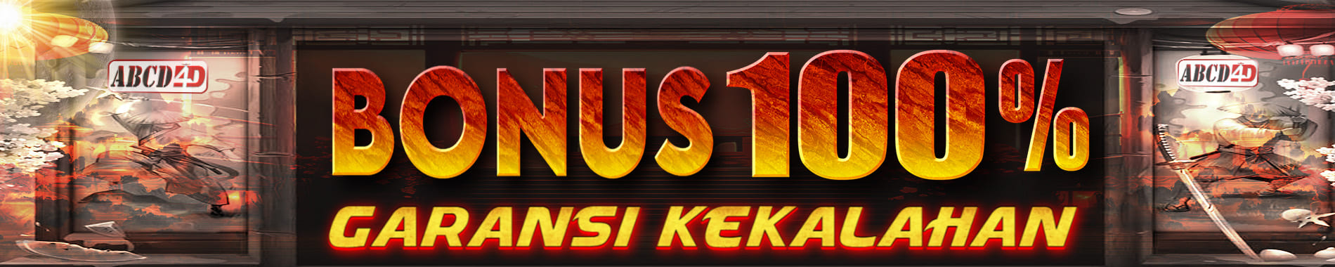 Bonus Garansi 100%